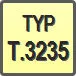 Piktogram - Typ: T.3235